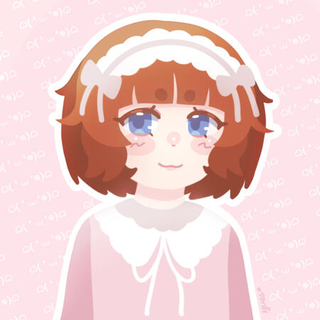 Quick self-portrait (lineless style)